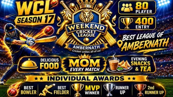Weekend Cricket League Season X7